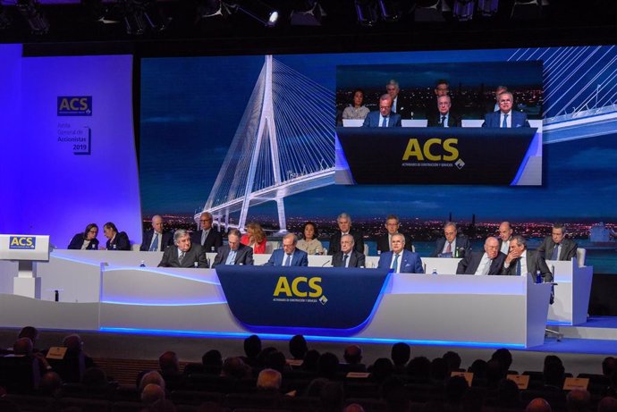 ACS repartirá un dividendo complementario de 1,42 euros, un 51% superior al del pasado año