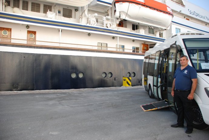 Granada.- Puertos.- La Autoridad Portuaria de Motril refuerza las medidas para mejorar la accesibilidad de cruceristas