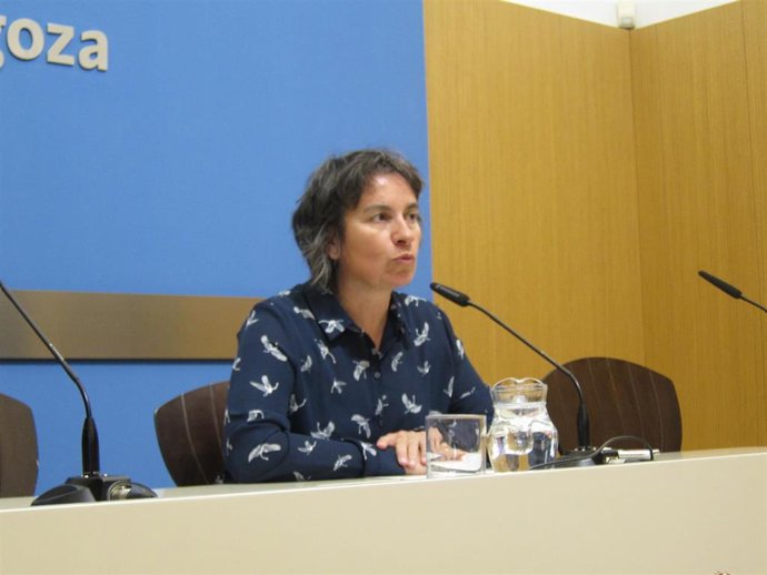 Luisa Broto, En La Rueda De Prensa De Hoy