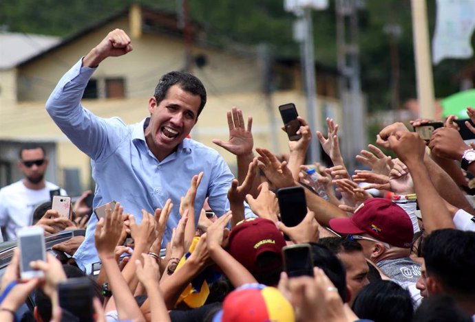 Venezuela.- Guaidó convoca a los venezolanos a manifestarse este viernes, al término de la visita de Bachelet