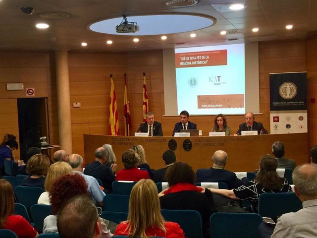 La Abogacía catalana se ofrece para colaborar en una ley catalana de memoria histórica