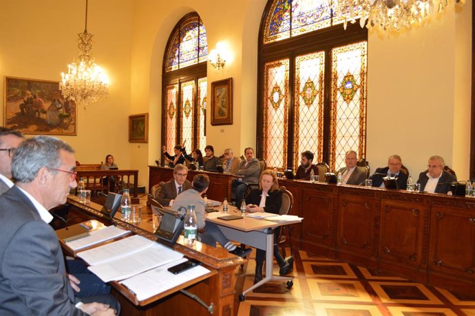 Pleno de la Diputación de Lleida de febrero