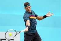 Del Potro vuelve a fracturarse la rótula derecha