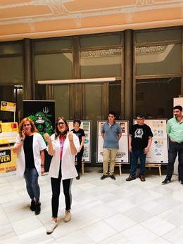 Huelva.- El IAJ acoge la exposición de los jóvenes participantes en 'Viñetas por el Planeta'