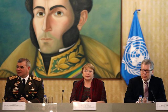 Venezuela.- Bachelet continúa sus contactos con el Gobierno de Maduro durante su visita a Venezuela