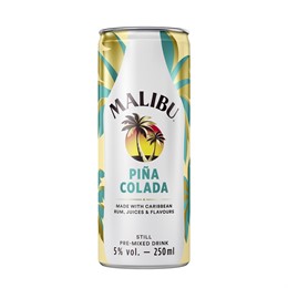 Economía.- Malibú entra en la categoría 'ready to drink' con el lanzamiento en lata del cóctel de piña colada