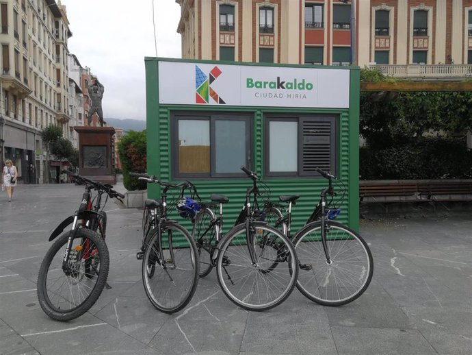 Barakaldo inicia la temporada del préstamo gratuito de bicicletas que contará con 3 puntos de recogida en los barrios