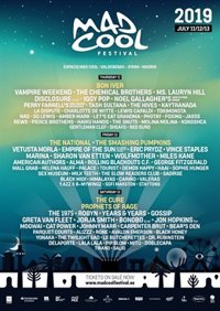 Horarios del Mad Cool Festival 2019