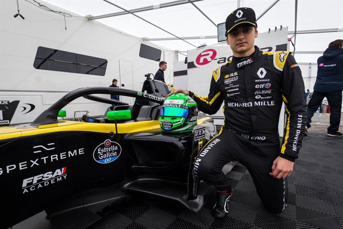 Motor.- El campeón de la F4 francesa Caio Collet, embajador de Estrella Galicia 