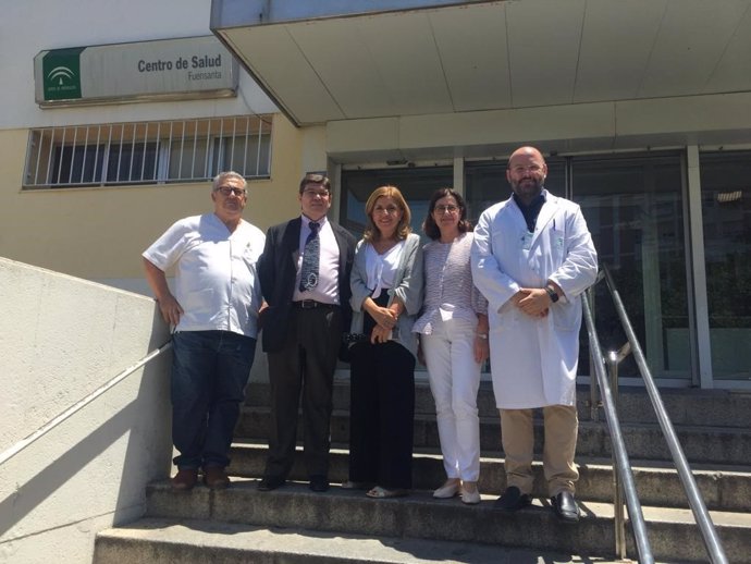 Córdoba.- La delegada de Salud y Familias de la Junta visita el centro de salud de Fuensanta