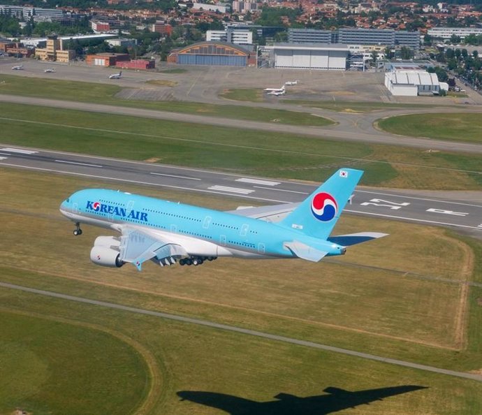 Avión de Korean Airlines