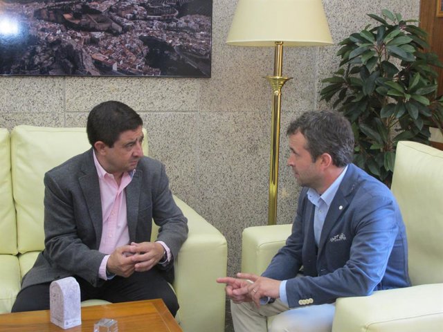Jaén.- MásJaén.- Reyes brinda la colaboración de Diputación al Ayuntamiento para que la ciudad "avance"