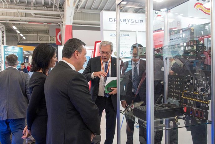 Grabysur muestra sus últimos desarrollos en la feria aeronática de Le Bourget.