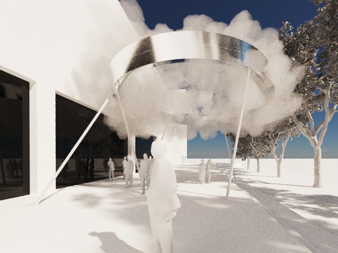 Figuración de 'Sota el núvol de l'estiu'