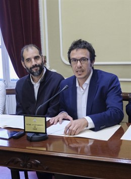 Kichi con el exalcalde de Puerto Real