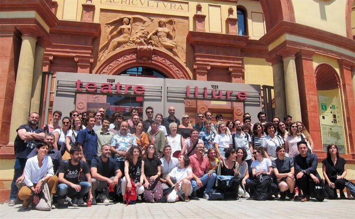 Presentación de la nueva temporada del Teatre Lliure con el director J.C.Martel