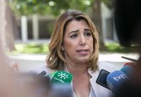 Susana Díaz defiende que el TS "pone las cosas en su sitio" tras condenar a 'La Manada' por violación