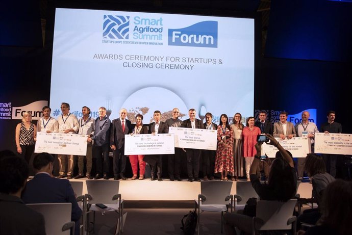 Clausura y entrega de premios de la segunda edición de Startup Europe Smart Agrifood Summit