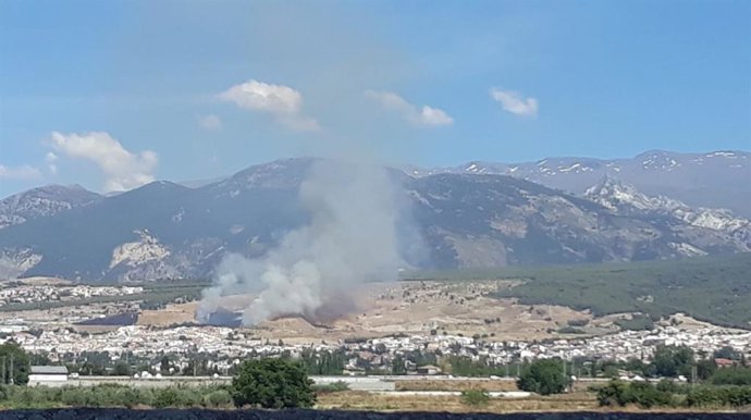 Incendio en Cájar