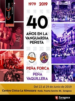 Las peñas Forca y Vaquillera inauguran este sábado una exposición conjunta para celebrar su 40 aniversario.