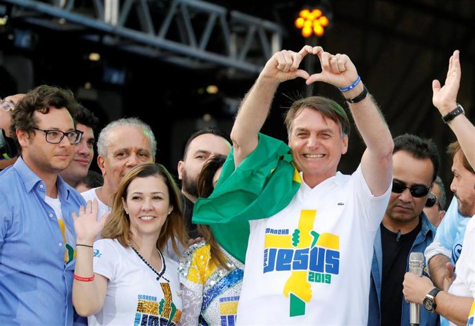 El presidente de Brasil, Jair Bolsonaro