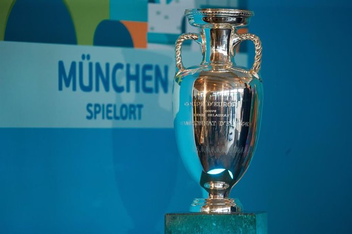 12 June 2019, Rhineland-Palatinate, Mainz: A general view of the European Cup during an event marking one year before the opening match of the UEFA Euro 2020. The tournament will be played in twelve countries, and a total of four matches will take place