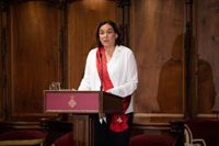 Colau agraeix a la víctima de 'La Manada' "sobreviure i resistir per totes"