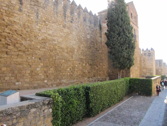 La muralla situada junto a la Puerta de Almodóvar, en una imagen de archivo