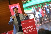 Pedro Martín (PSOE) dice que está "todo muy abierto" para gobernar el Cabildo de Tenerife y no descarta nada