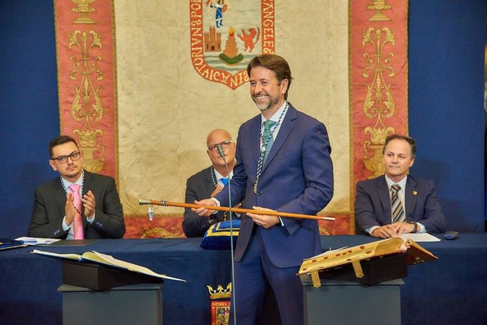 Alonso, en la toma de posesión