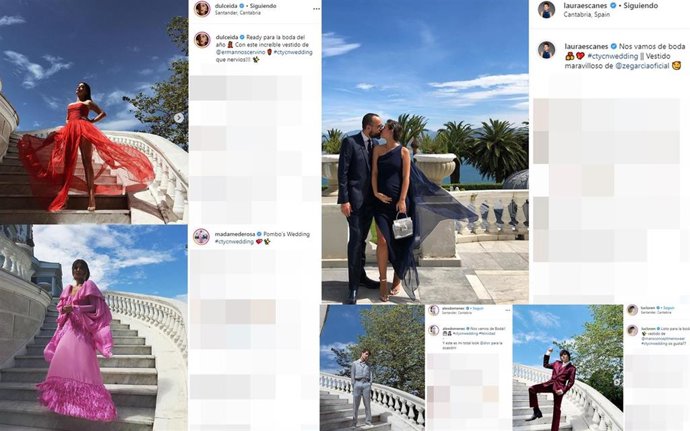 INVITADOS A LA BODA DE MARÍA POMBO