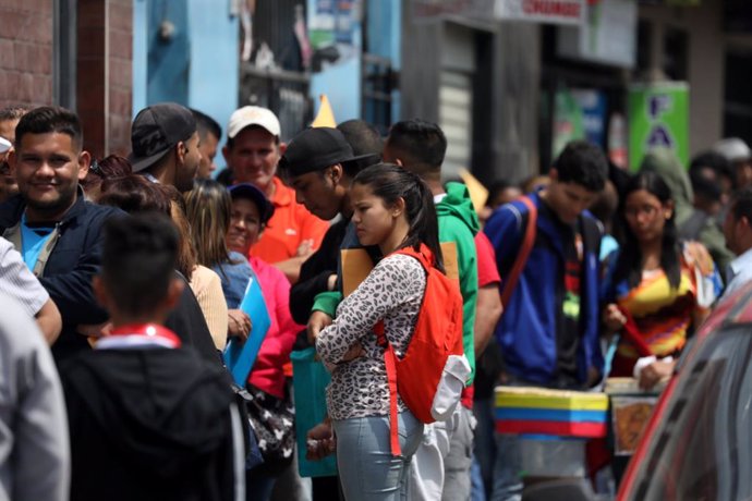 Migrantes venezolanos en Lima
