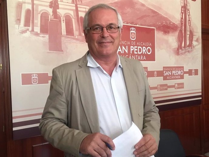El concejal de OSP de Marbella, Rafael Piña