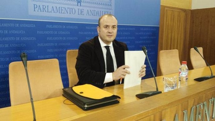 El portavoz provincial de Ciudadanos y vicepresidente del Parlamento de Andalucía, Julio Díaz,