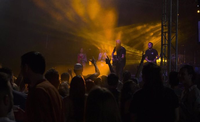 Imagen del concierto de Anegats durante el festival Marrockxí