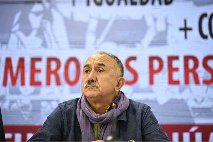 El secretario general de UGT, Pepe Álvarez