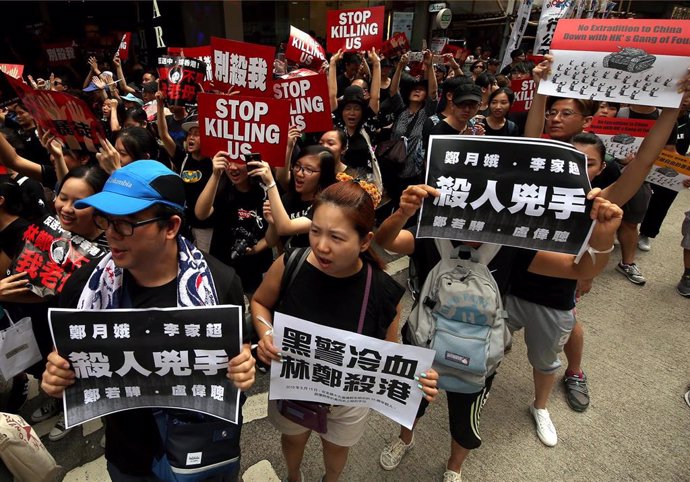 Protestas en Hong Kong del 16 de junio
