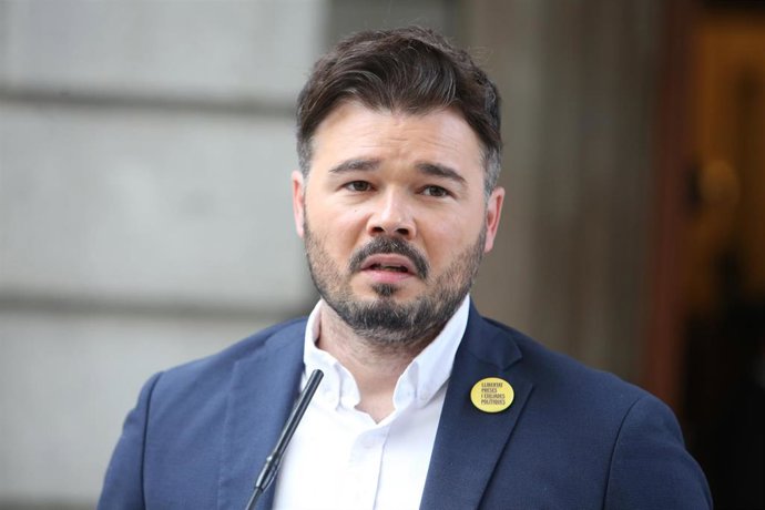 Gabriel Rufián, ERC (Archivo)