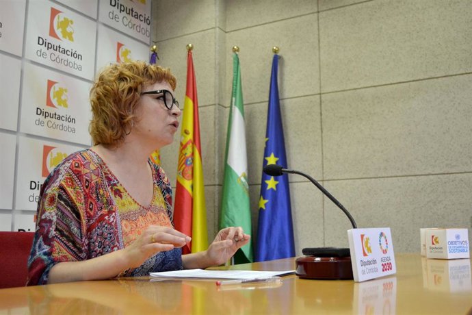 La delegada de Cultura en la Diputación de Córdoba, Marisa Ruz