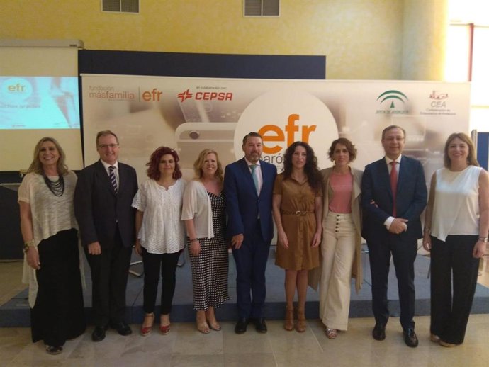 Presentación del Barómetro sobre la conciliación en Andalucía.