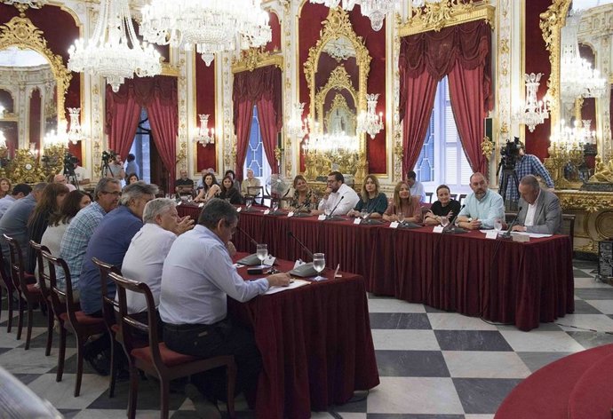 Último Pleno De La Diputación De Cádiz Del Mandato 2015-2019