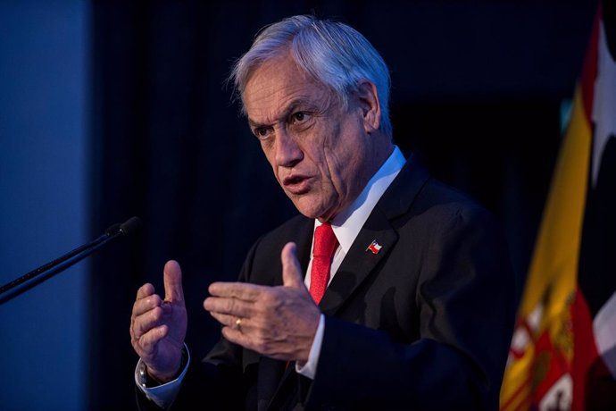 El presidente de la República de Chile, Sebastián Piñera