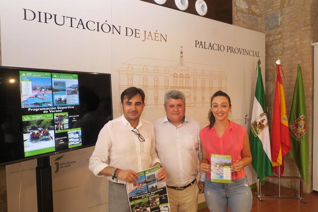 Presentación de las actividades deportivas programadas por la Diputación para este verano.