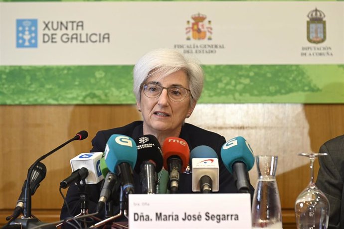 La Fiscal General del Estado, María José Segarra, inaugura la Escuela de Verano del Ministerio Fiscal en el Pazo de Mariñán (Bergondo, A Coruña)
