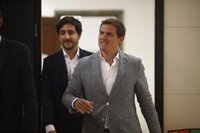 Rivera agradece a Roldán su trabajo en Ciudadanos y da la bienvenida a Marcos de Quinto a la Ejecutiva