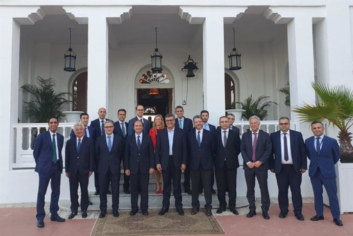 Encuentro entre las autoridades portuarias de la Bahía de Algeciras (APBA) y del puerto de Tánger Med (TMSA por sus siglas en francés),