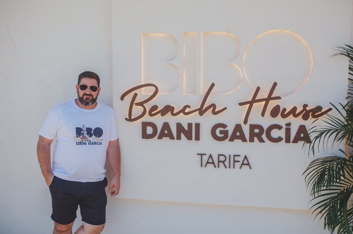 Dani García en la apertura de Bibo Beach House