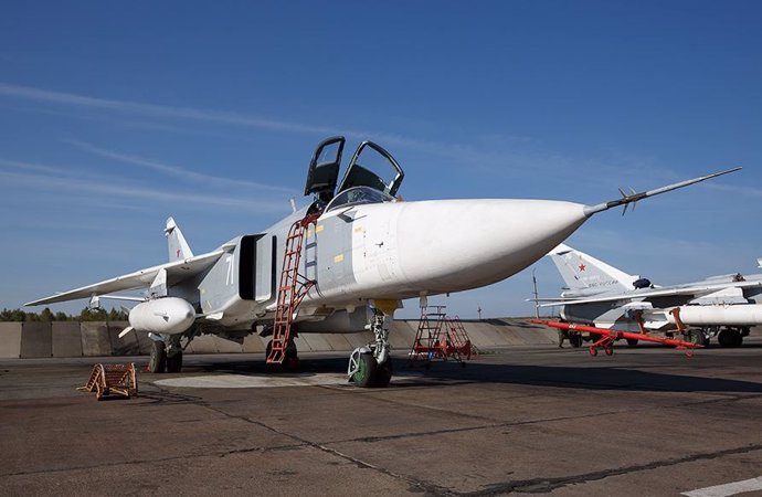 Aviones de la Fuerza Aérea rusa (Imagen de archivo)