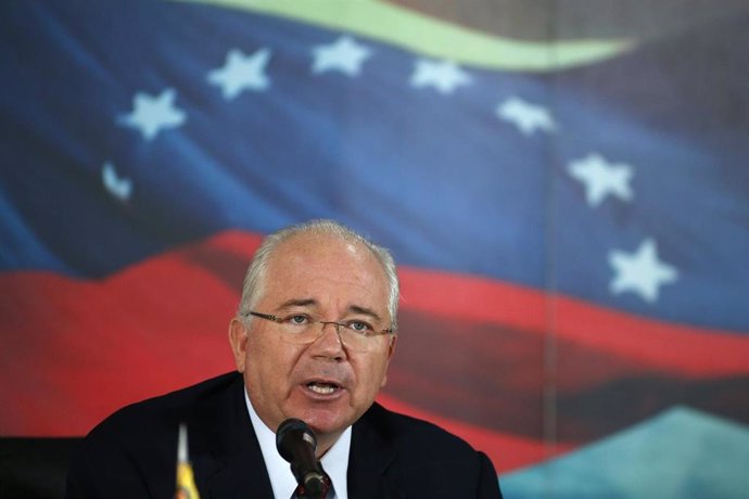 El ministro de Asuntos Exteriores de Venezuela y embajador ante la ONU, Rafael Ramirez.