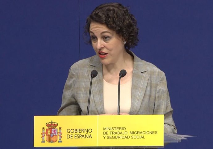 La ministra de Trabajo,Magdalena Valerio